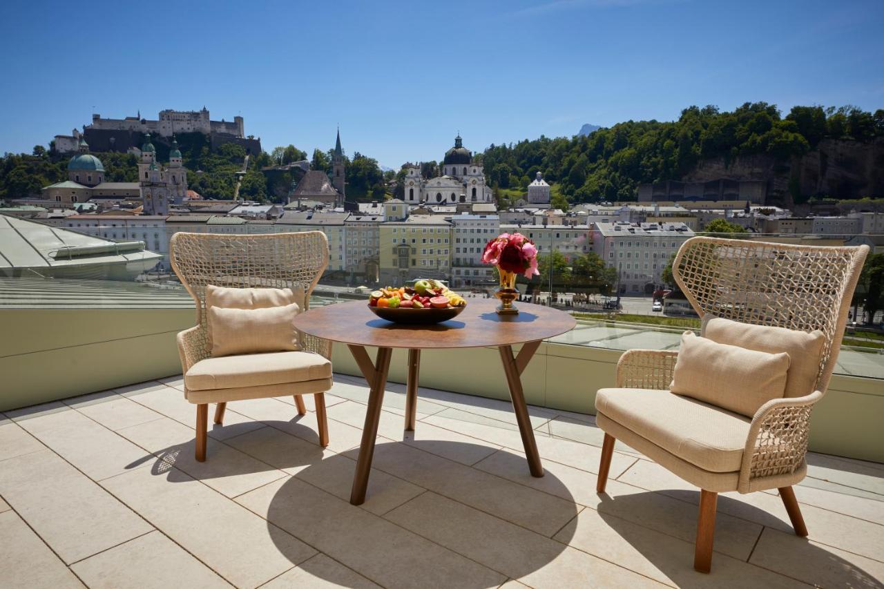 Hotel Sacher Salzburg Luaran gambar View from the rooftop terrace