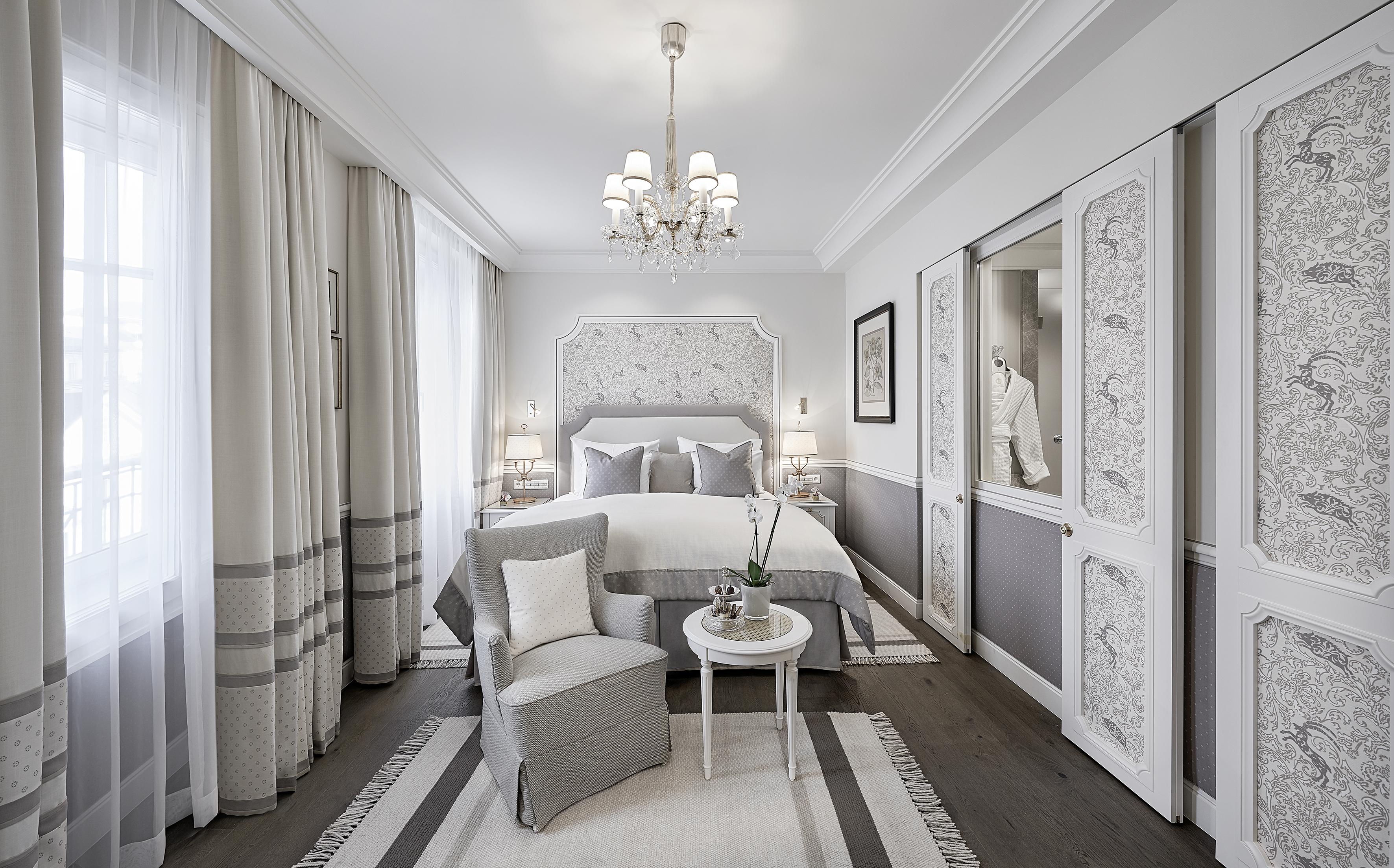 Hotel Sacher Salzburg Luaran gambar A bedroom at the Mandarin Oriental, Munich