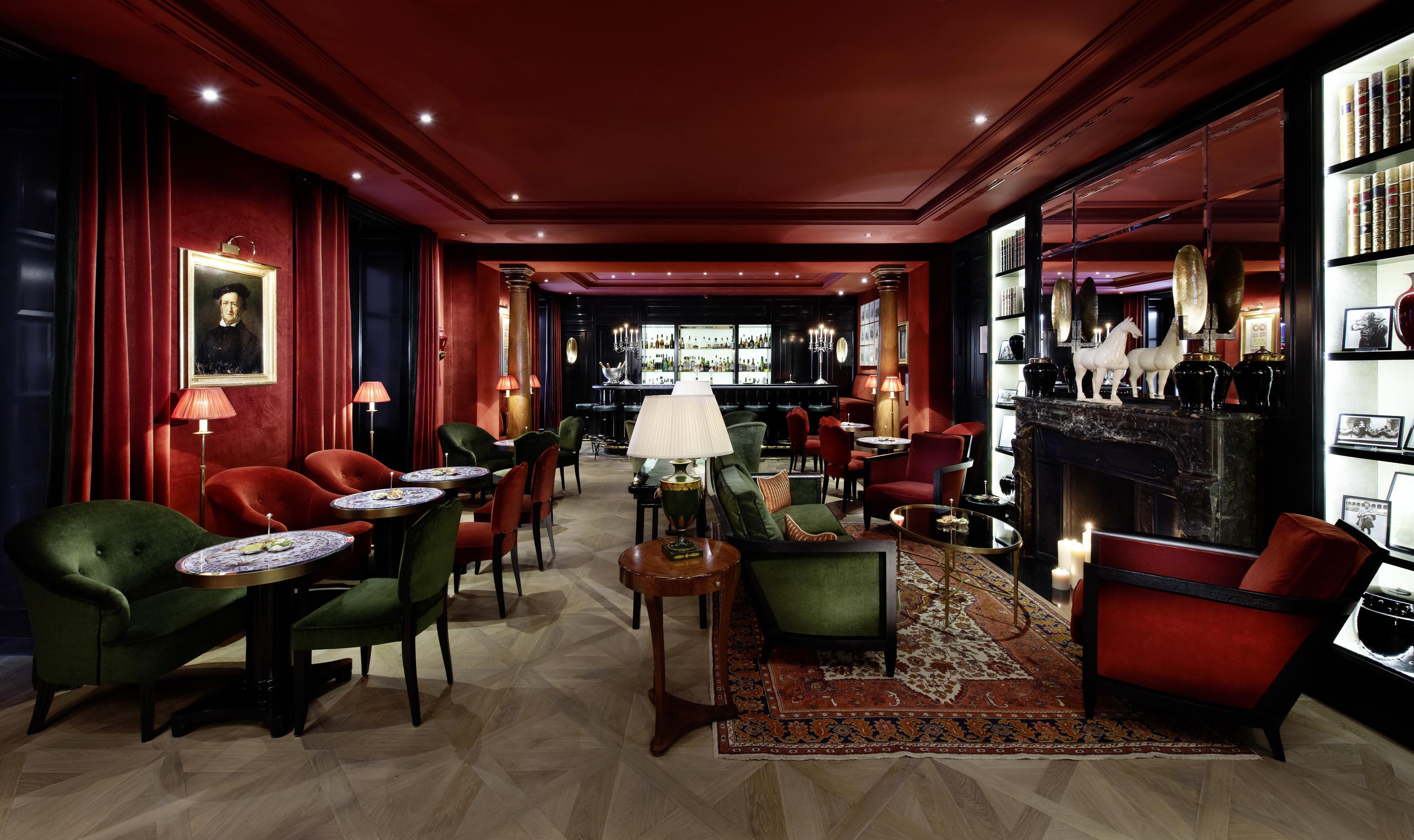 Hotel Sacher Salzburg Restoran gambar The bar at the Mandarin Oriental, Paris