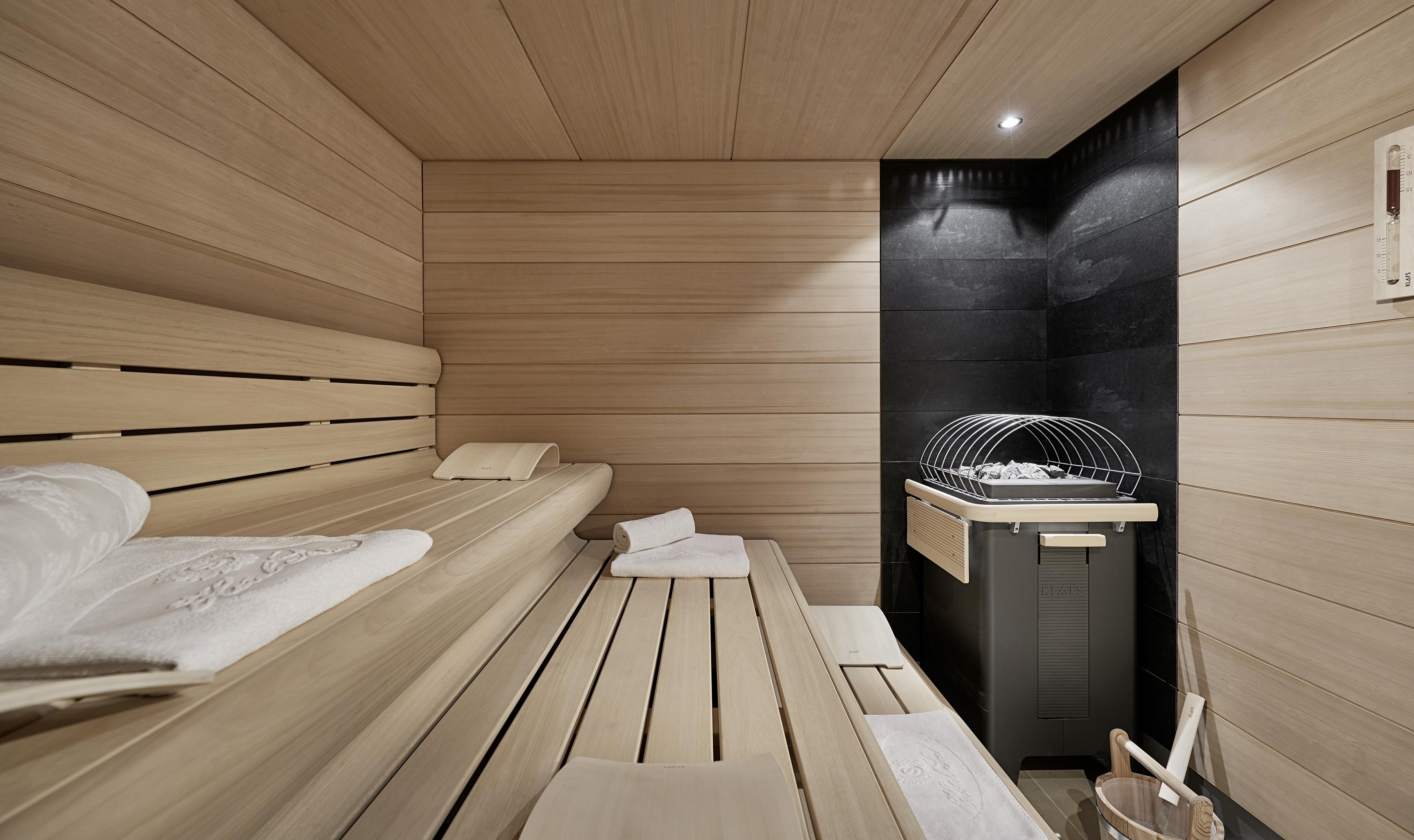 Hotel Sacher Salzburg Luaran gambar A modern Finnish sauna